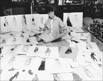 Reference:  http://angelasancartier.net/wp-content/uploads/Edith-Head-surrounded-by-some-of-her-fashion-designs.jpg
